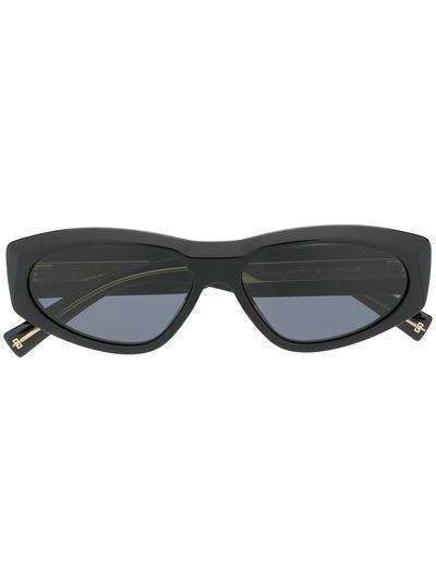Givenchy Eyewear солнцезащитные очки в овельной оправе
