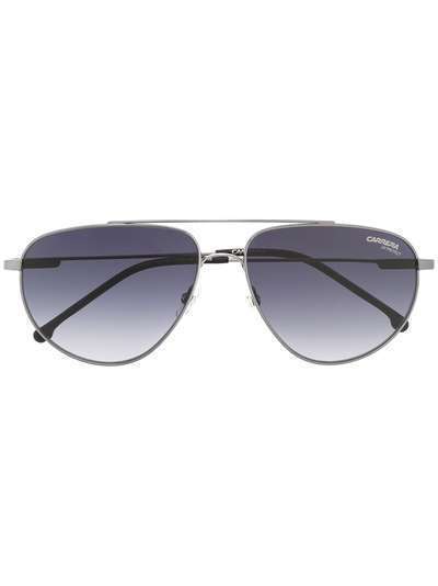 Carrera солнцезащитные очки-авиаторы с затемненными линзами