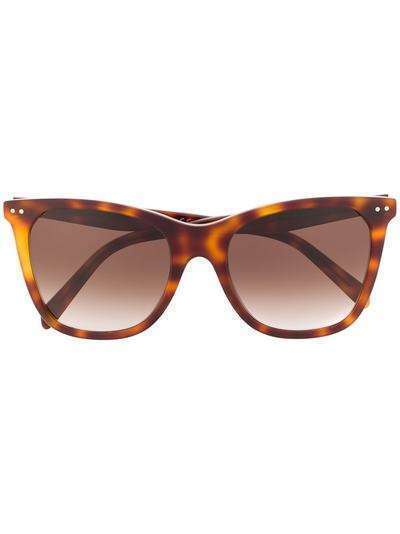 Celine Eyewear солнцезащитные очки в оправе 'кошачий глаз'