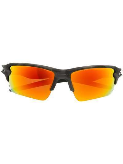 Oakley солнцезащитные очки Flak в квадратной оправе