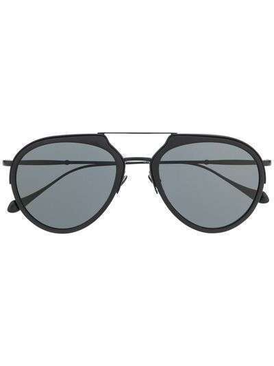Giorgio Armani солнцезащитные очки в шестиугольной оправе