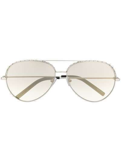 Matthew Williamson декорированные солнцезащитные очки-авиаторы