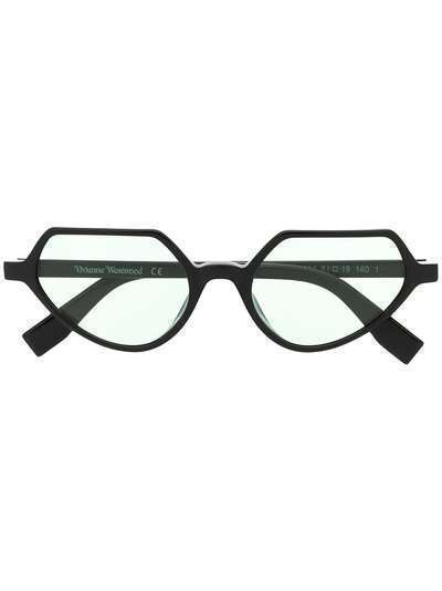Vivienne Westwood солнцезащитные очки в оправе геометричной формы