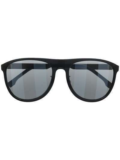Fendi Eyewear солнцезащитные очки с полосатыми линзами
