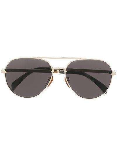Eyewear by David Beckham солнцезащитные очки-авиаторы DB 7037