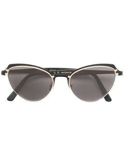 L.G.R солнцезащитные очки 'Monarch' в оправе 'кошачий глаз'