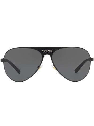 Versace Eyewear солнцезащитные очки-авиаторы 'Medusina'
