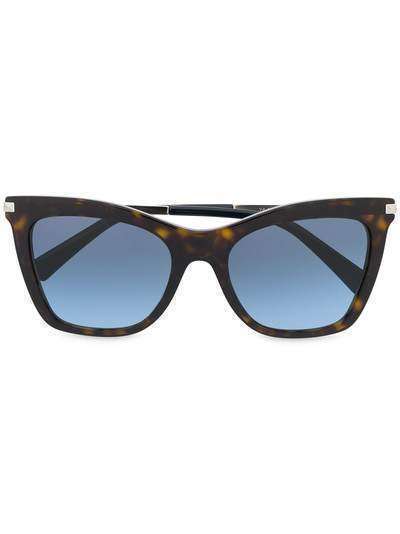 Valentino Eyewear солнцезащитные очки в оправе 'кошачий глаз'