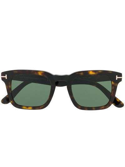 Tom Ford Eyewear солнцезащитные очки черепаховой расцветки