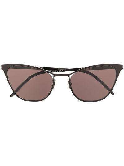 Saint Laurent Eyewear солнцезащитные очки SL 409 в оправе 'кошачий глаз'