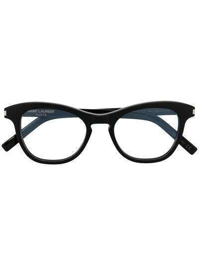 Saint Laurent Eyewear солнцезащитные очки в круглой оправе