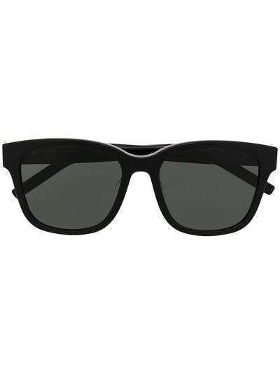 Saint Laurent Eyewear солнцезащитные очки SLM68 в квадратной оправе