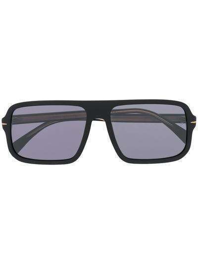 Eyewear by David Beckham солнцезащитные очки в массивной оправе