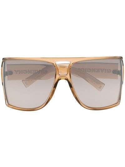 Givenchy Eyewear солнцезащитные очки в массивной оправе