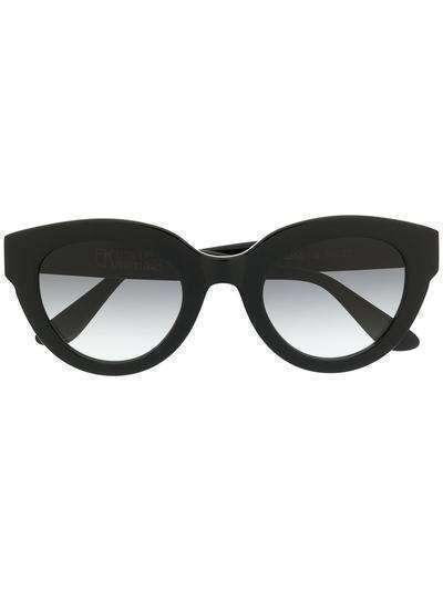Emmanuelle Khanh солнцезащитные очки в оправе 'кошачий глаз'