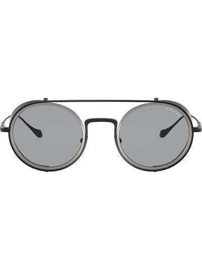 Giorgio Armani солнцезащитные очки с затемненными линзами