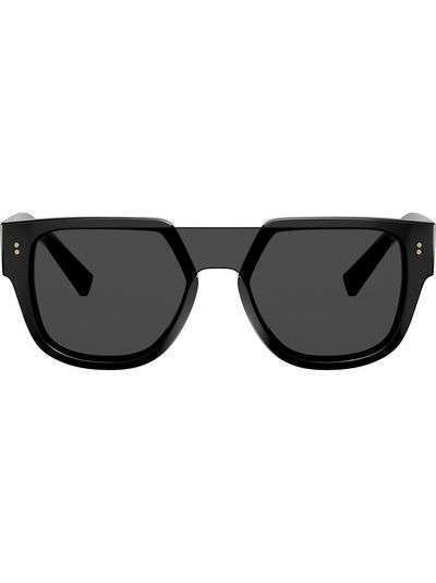 Dolce & Gabbana Eyewear солнцезащитные очки Domenico в квадратной оправе