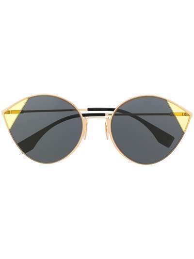 Fendi Eyewear солнцезащитные очки в двух тонах