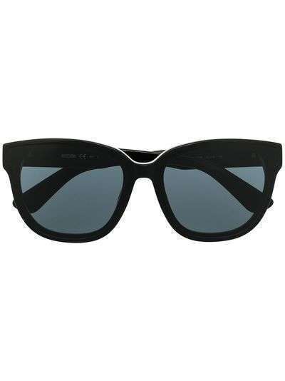 Moschino Eyewear солнцезащитные очки Teddy Bear в оправе 'кошачий глаз'