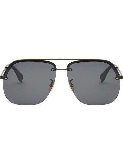 Fendi солнцезащитные очки-авиаторы FOG546V1T