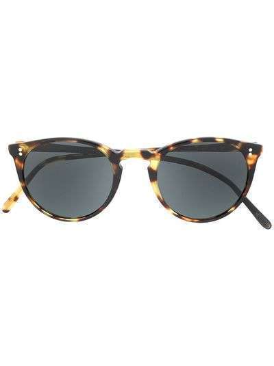 Oliver Peoples солнцезащитные очки в оправе черепаховой расцветки