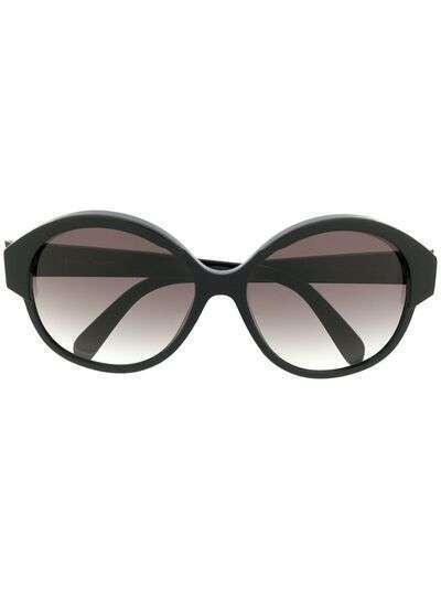 Celine Eyewear солнцезащитные очки Maillons Triomphe в круглой оправе