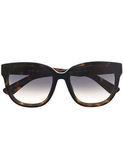 Moschino Eyewear солнцезащитные очки в оправе 'кошачий глаз'