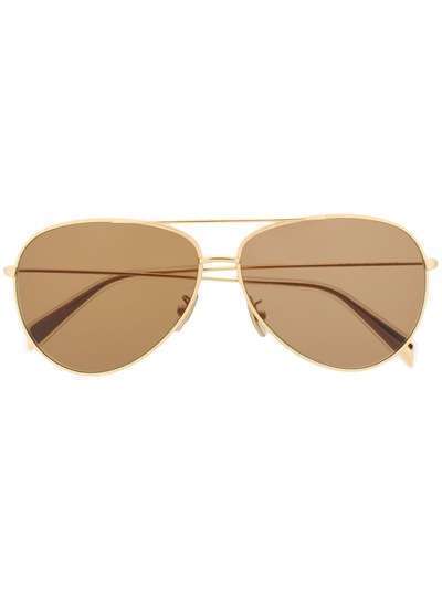 Celine Eyewear солнцезащитные очки-авиаторы с затемненными линзами