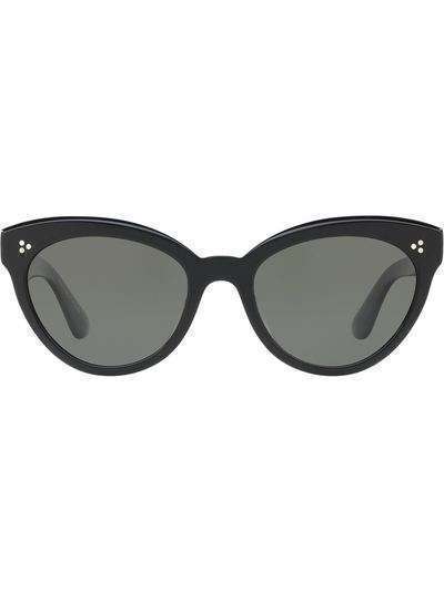 Oliver Peoples солнцезащитные очки Roella в оправе 'кошачий глаз'