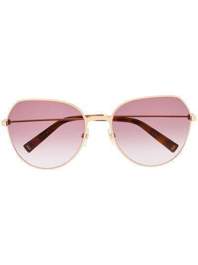 Givenchy Eyewear солнцезащитные очки 7158/S в массивной оправе