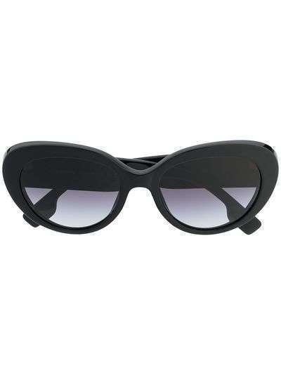 Burberry Eyewear солнцезащитные очки в оправе 'кошачий глаз'