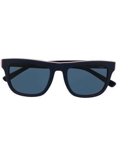 Polo Ralph Lauren солнцезащитные очки в квадратной оправе