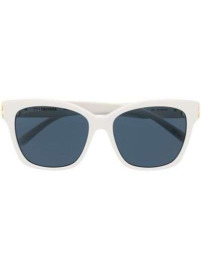 Balenciaga Eyewear солнцезащитные очки в квадратной оправе с логотипом