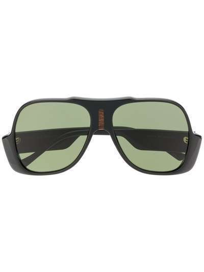 Gucci Eyewear солнцезащитные очки-авиаторы GG0785S