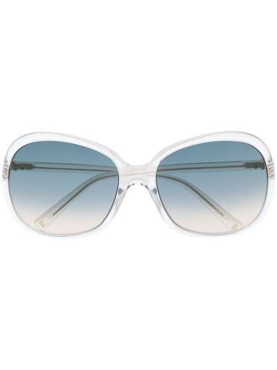 Givenchy Eyewear массивные солнцезащитные очки с эффектом градиента