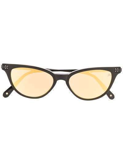 Philipp Plein солнцезащитные очки Katy в оправе 'кошачий глаз'