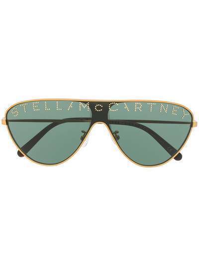 Stella McCartney Eyewear солнцезащитные очки с логотипом