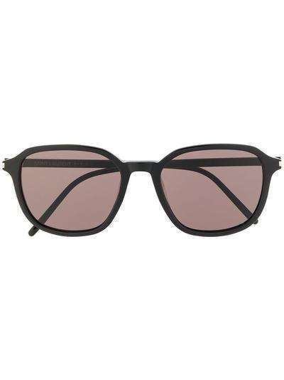 Saint Laurent Eyewear солнцезащитные очки SL385 в круглой оправе