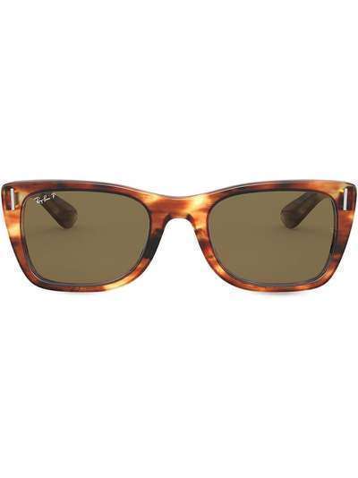 Ray-Ban солнцезащитные очки Wayfarer в оправе черепаховой расцветки