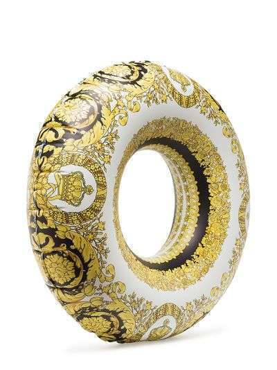 Versace надувная подушка в форме кольца с принтом Baroque