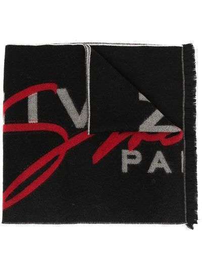 Givenchy объемный шарф с логотипом