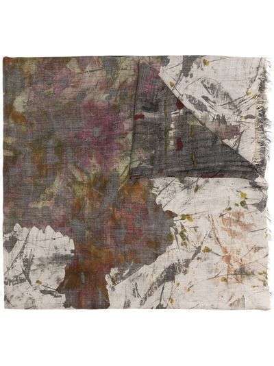 Faliero Sarti платок с абстрактным принтом