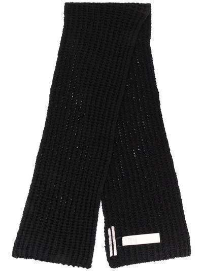 Rick Owens шарф крупной вязки