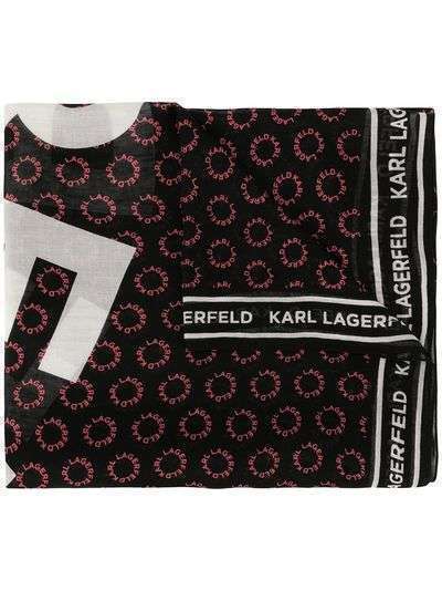 Karl Lagerfeld платок с логотипом