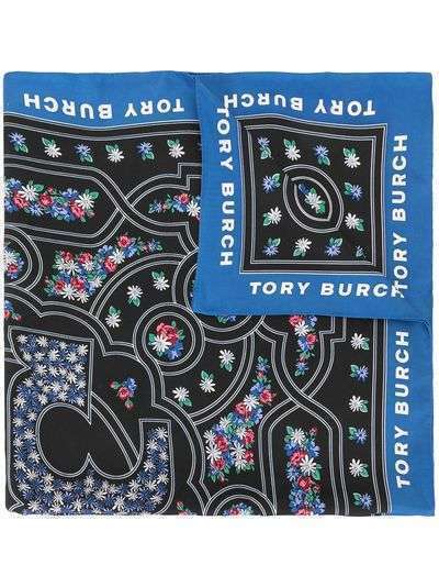 Tory Burch шарф с графичным принтом
