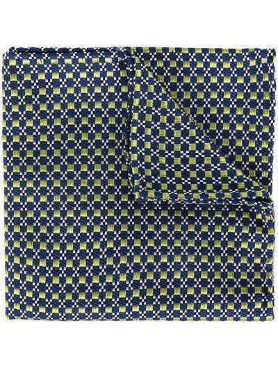 Dsquared2 geometric embroidered scarf