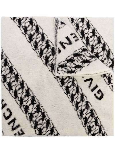 Givenchy шарф вязки интарсия