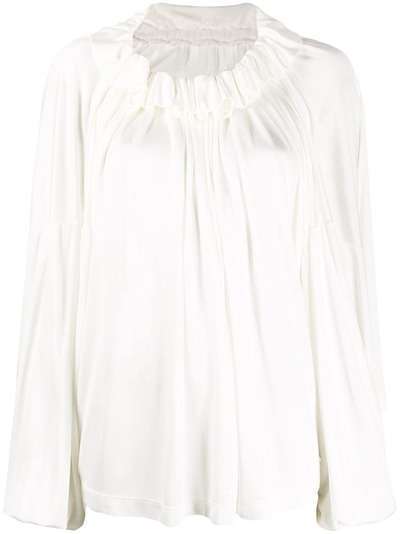 MM6 Maison Margiela блузка со сборками