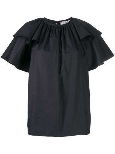 Givenchy блузка с оборками