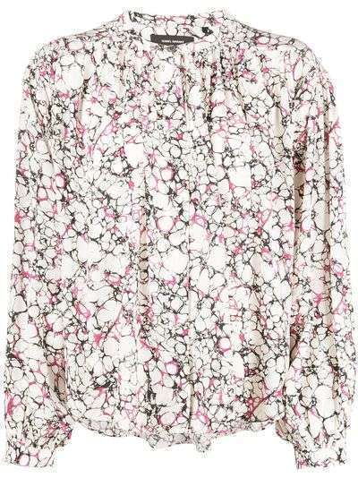 Isabel Marant блузка с абстрактным принтом